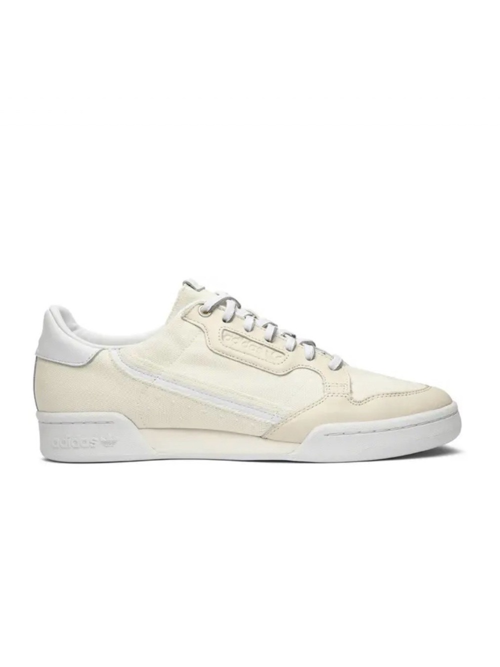 Donald Glover woman x Adidas continental 80 white canvas size 5.5